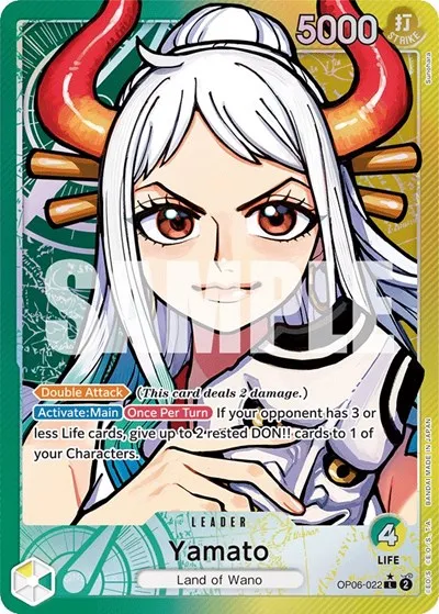 Carta OP06-022 Yamato (Alternate Art)