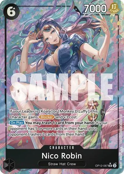 Carta OP12-087 Nico Robin (Alternate Art)