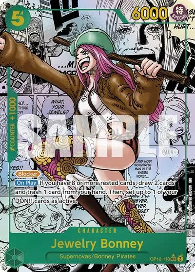 Carta OP12-118 Jewelry Bonney (118) (Manga)