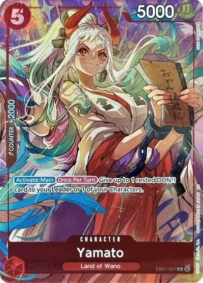 Carta EB01-007 Yamato (Premium Card Collection -Best Selection Vol. 4-)