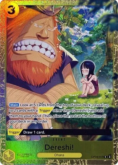 Carta OP09-117 Dereshi! (Premium Card Collection -Best Selection Vol. 4-)