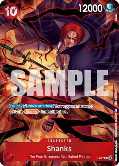 Carta P-097 Shanks (Event Pack Vol. 8)